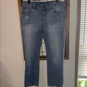 Apt 9 Stylish Cropped Jeans Size 10